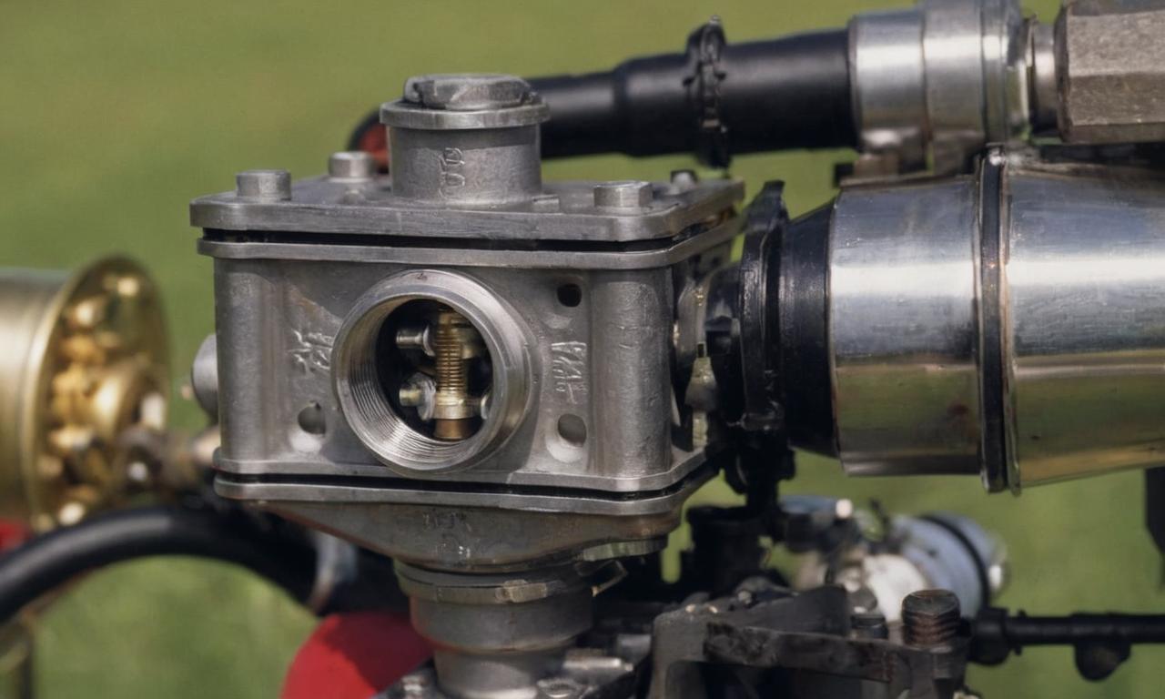 The Throttle Valve of Float-Type Aircraft Carburetors Is Located