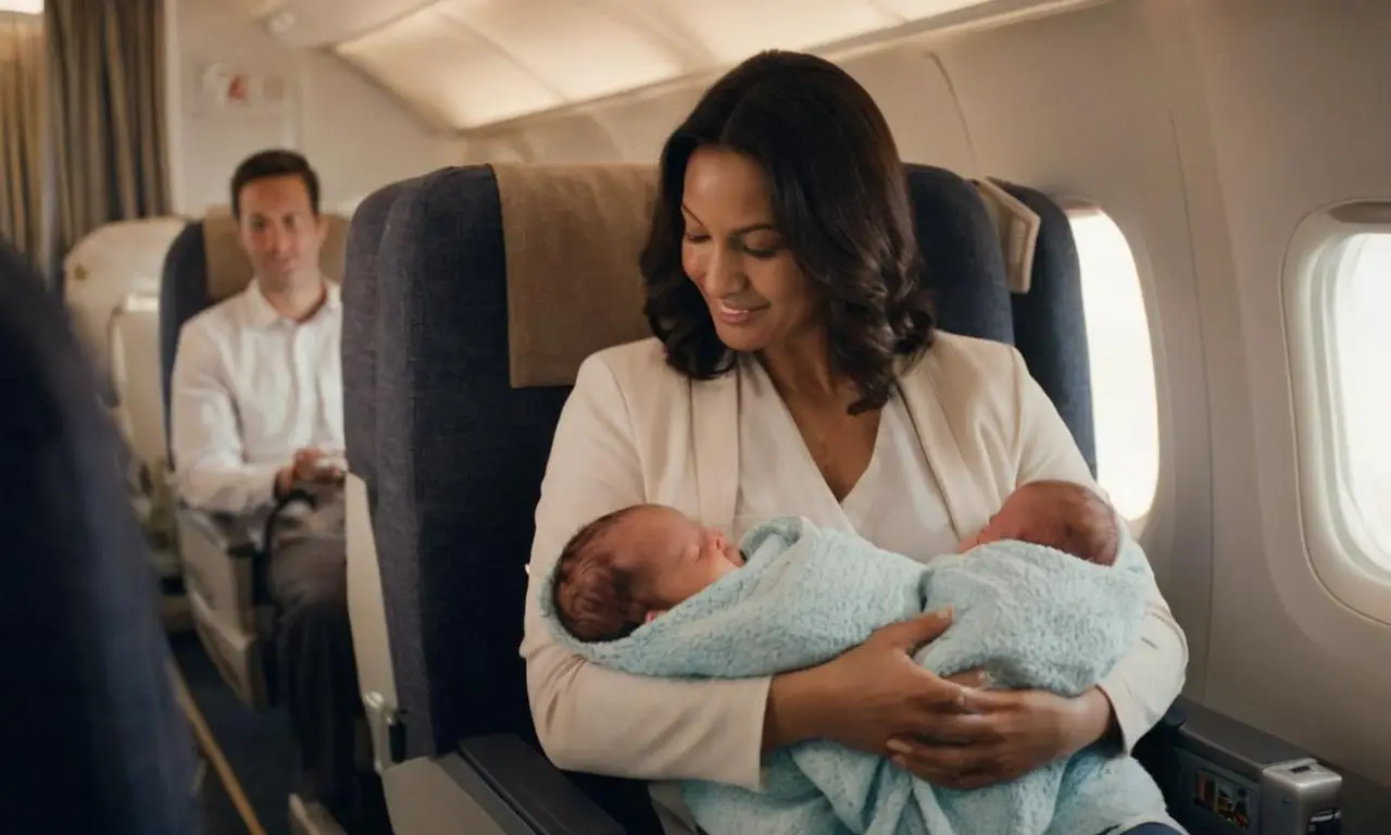 Traveling with a Newborn by Plane